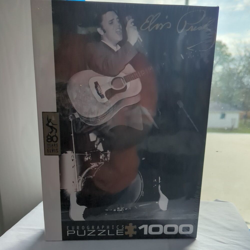 Eurographics 80 Years Of Elvis Presley 1000 Piece Jigsaw Puzzle Brand New Sealed